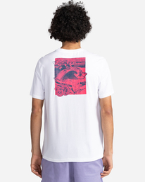 5 Catron - Short Sleeve T-Shirt for Men White C1SSM3ELP2 Element