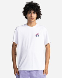 2 Catron - Short Sleeve T-Shirt for Men White C1SSM3ELP2 Element