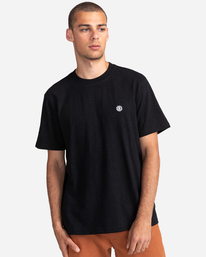 1 Crail - T-shirt manches courtes pour Homme Noir C1SSN1ELP2 Element