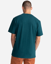 5 Crail - Short Sleeve T-Shirt for Men Green C1SSN1ELP2 Element