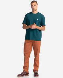 4 Crail - Short Sleeve T-Shirt for Men Green C1SSN1ELP2 Element