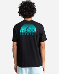 4 Hollis - Short Sleeve T-Shirt for Men Black C1SSN3ELP2 Element