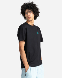 2 Hollis - Short Sleeve T-Shirt for Men Black C1SSN3ELP2 Element