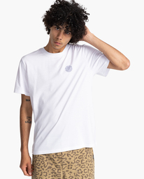 2 Hollis - Camiseta de manga corta para Hombre Blanco C1SSN3ELP2 Element