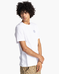 3 Hollis - Camiseta de manga corta para Hombre Blanco C1SSN3ELP2 Element