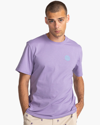2 Hollis - Short Sleeve T-Shirt for Men Purple C1SSN3ELP2 Element