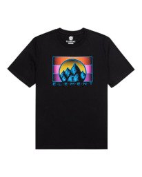 0 Palazzo - Camiseta de manga corta para Hombre Negro C1SSN4ELP2 Element