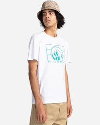 2 Palazzo - Short Sleeve T-Shirt for Men White C1SSN4ELP2 Element