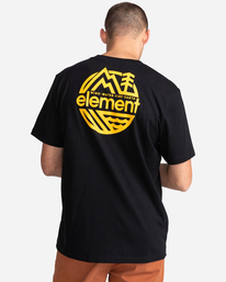5 Burkett - Camiseta de manga corta para Hombre Negro C1SSN5ELP2 Element
