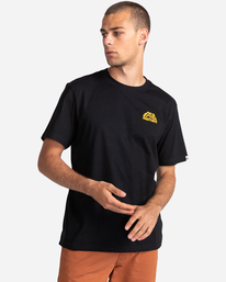 2 Burkett - Camiseta de manga corta para Hombre Negro C1SSN5ELP2 Element