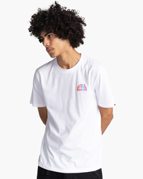2 Burkett - T-shirt manches courtes pour Homme Blanc C1SSN5ELP2 Element