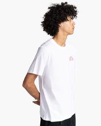 3 Burkett - T-shirt manches courtes pour Homme Blanc C1SSN5ELP2 Element