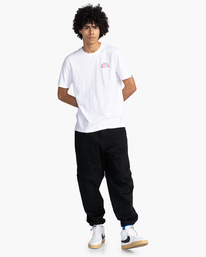 4 Burkett - T-shirt manches courtes pour Homme Blanc C1SSN5ELP2 Element