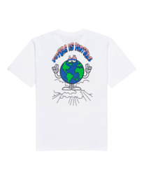 1 Renard - T-shirt manches courtes pour Homme Blanc C1SSN7ELP2 Element