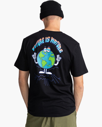 5 Renard - T-shirt manches courtes pour Homme Noir C1SSN7ELP2 Element