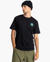 2 Renard - T-shirt manches courtes pour Homme Noir C1SSN7ELP2 Element