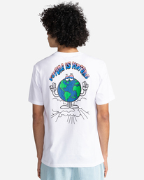 5 Renard - T-shirt manches courtes pour Homme Blanc C1SSN7ELP2 Element