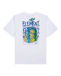 1 Groman - Short Sleeve T-Shirt for Men White C1SSO1ELP2 Element