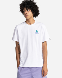 2 Groman - Short Sleeve T-Shirt for Men White C1SSO1ELP2 Element
