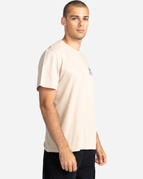 3 Groman - T-shirt manches courtes pour Homme Rouge C1SSO1ELP2 Element