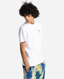 3 Walker - Short Sleeve T-Shirt for Men White C1SSO5ELP2 Element