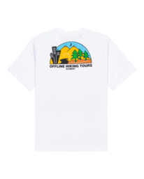 1 Offline - T-shirt manches courtes pour Homme Blanc C1SSO7ELP2 Element