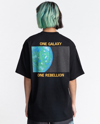 11 STAR WARS&trade; x Element Galaxy - Short Sleeve T-Shirt for Men Black C1SSP7ELP2 Element