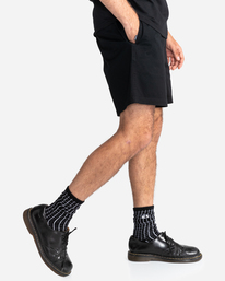 2 Valley Twill - Short pour Homme Noir C1WKC1ELP2 Element