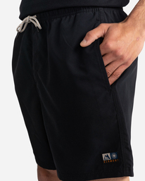 3 Canyon 18" - Hybrid Shorts for Men Black C1WKC3ELP2 Element