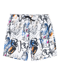 0 Clara Knör - Canyon Flex 18" - Hybridshorts für Männer Weiss C1WKC5ELP2 Element