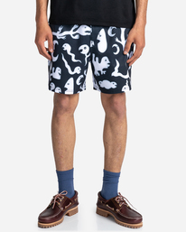 1 Sascha Daley - Canyon Flex 18" - Short hybride pour Homme Noir C1WKC5ELP2 Element