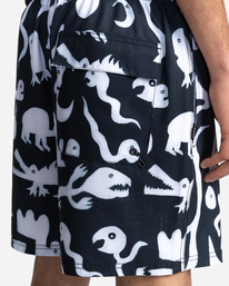 4 Sascha Daley - Canyon Flex 18" - Short hybride pour Homme Noir C1WKC5ELP2 Element