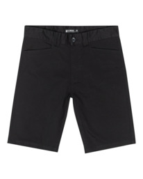 0 Sawyer - Chino-Shorts für Männer Schwarz C1WKD2ELP2 Element