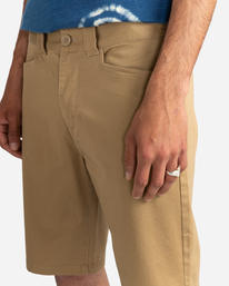 4 Sawyer - Short chino pour Homme Beige C1WKD2ELP2 Element