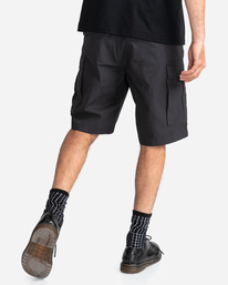 6 Legion - Cargo Shorts for Men Black C1WKD4ELP2 Element