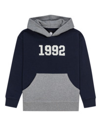 0 Sacha - Sweat à capuche pour Garçon 8-16 ans Gris C2HOB2ELP2 Element