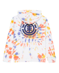1 Seal Tie Dye - Hoodie for Boys 8-16 Orange C2HOB8ELP2 Element