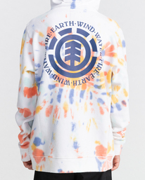 4 Seal Tie Dye - Hoodie for Boys 8-16 Orange C2HOB8ELP2 Element