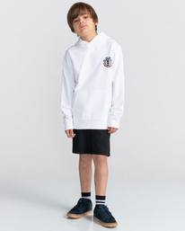 3 Magma Icon - Hoodie for Boys 8-16 White C2HOB9ELP2 Element
