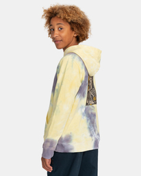 3 Rip Tie Dye - Hoodie for Boys 8-16  C2HOC3ELP2 Element