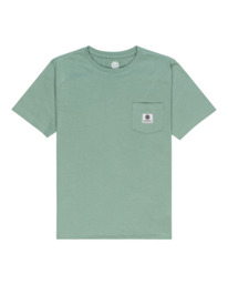 0 Basic Label - Short Sleeve T-Shirt for Boys 8-16 Green C2SSD1ELP2 Element