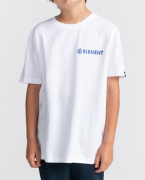 1 Blazin' Chest - Short Sleeve T-Shirt for Boys 8-16 White C2SSE1ELP2 Element