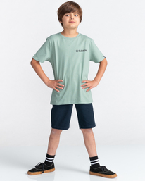 2 Blazin' Chest - Short Sleeve T-Shirt for Boys 8-16  C2SSE1ELP2 Element