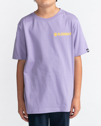 1 Blazin' Chest - Short Sleeve T-Shirt for Boys 8-16 Purple C2SSE1ELP2 Element