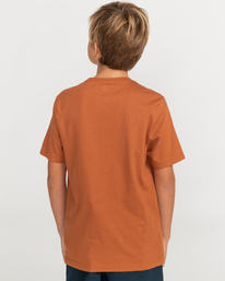 5 Seal - Short Sleeve T-Shirt for Boys 8-16 Brown C2SSE3ELP2 Element