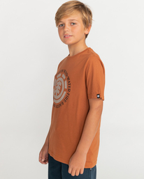 2 Seal - Short Sleeve T-Shirt for Boys 8-16 Brown C2SSE3ELP2 Element