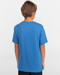4 Pusher - Short Sleeve T-Shirt for Boys 8-16 Blue C2SSF2ELP2 Element