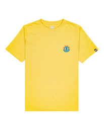 0 Kass - Short Sleeve T-Shirt for Boys 8-16 Yellow C2SSF3ELP2 Element