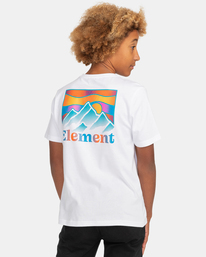 5 Kass - Camiseta de manga corta para Chicos 8-16 Blanco C2SSF3ELP2 Element