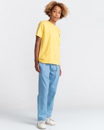 3 Kass - Short Sleeve T-Shirt for Boys 8-16 Yellow C2SSF3ELP2 Element